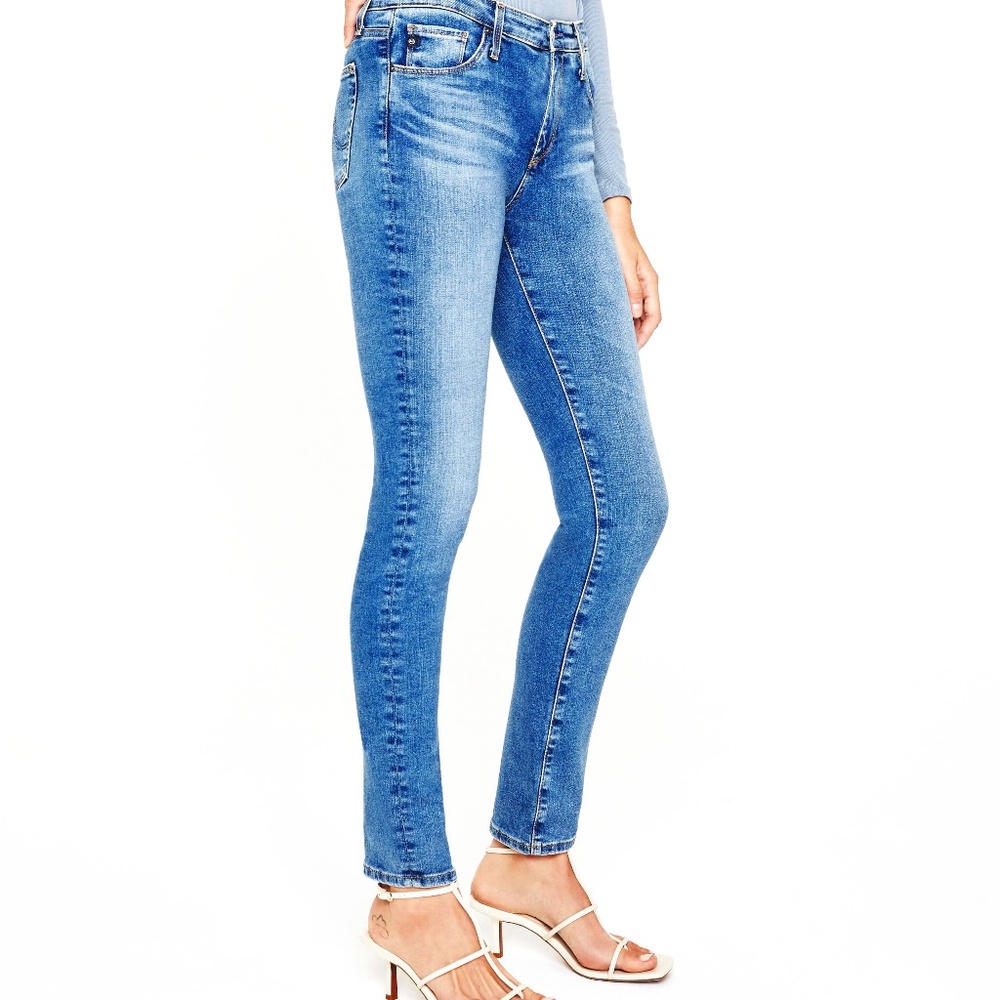 AG Adriano Goldschmied Womens 24 Light Wash